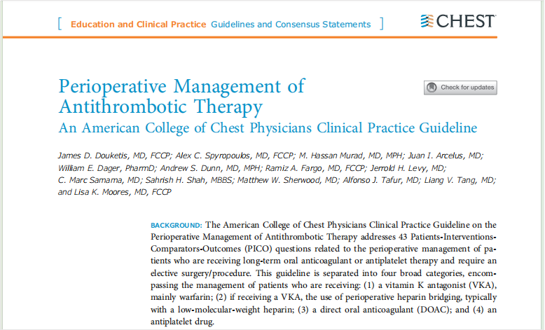 2020-2023年VTE管理指南||共識匯總—國際版